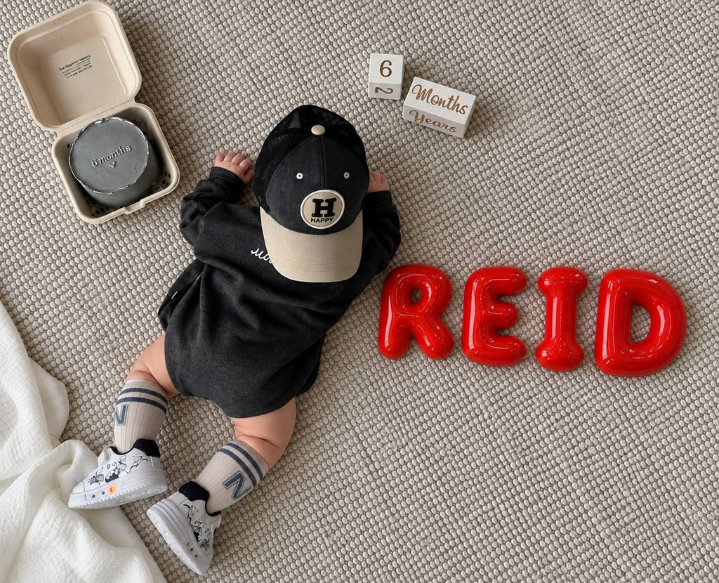 Glossy 3D Wall Letters – Personalized Kids Room Decor & Custom Bubble Name Sign